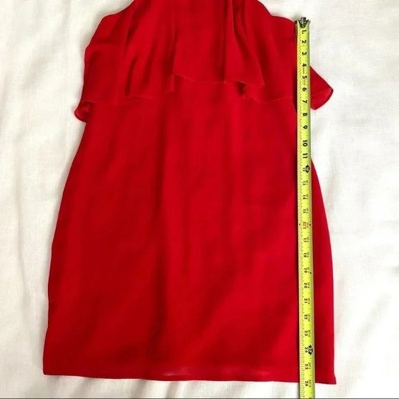ALI & JAY Tiered Bodice Halter in Red Size M - Picture 2 of 15